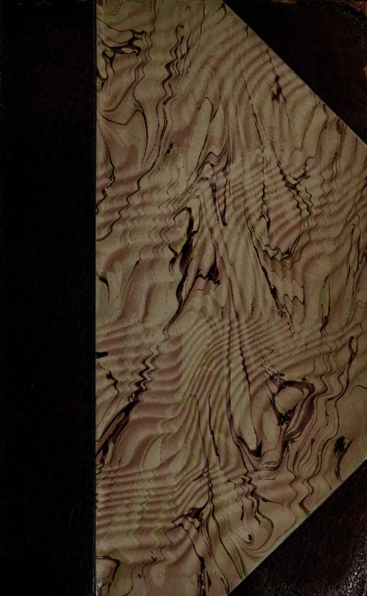 A carved pattern in dark timber