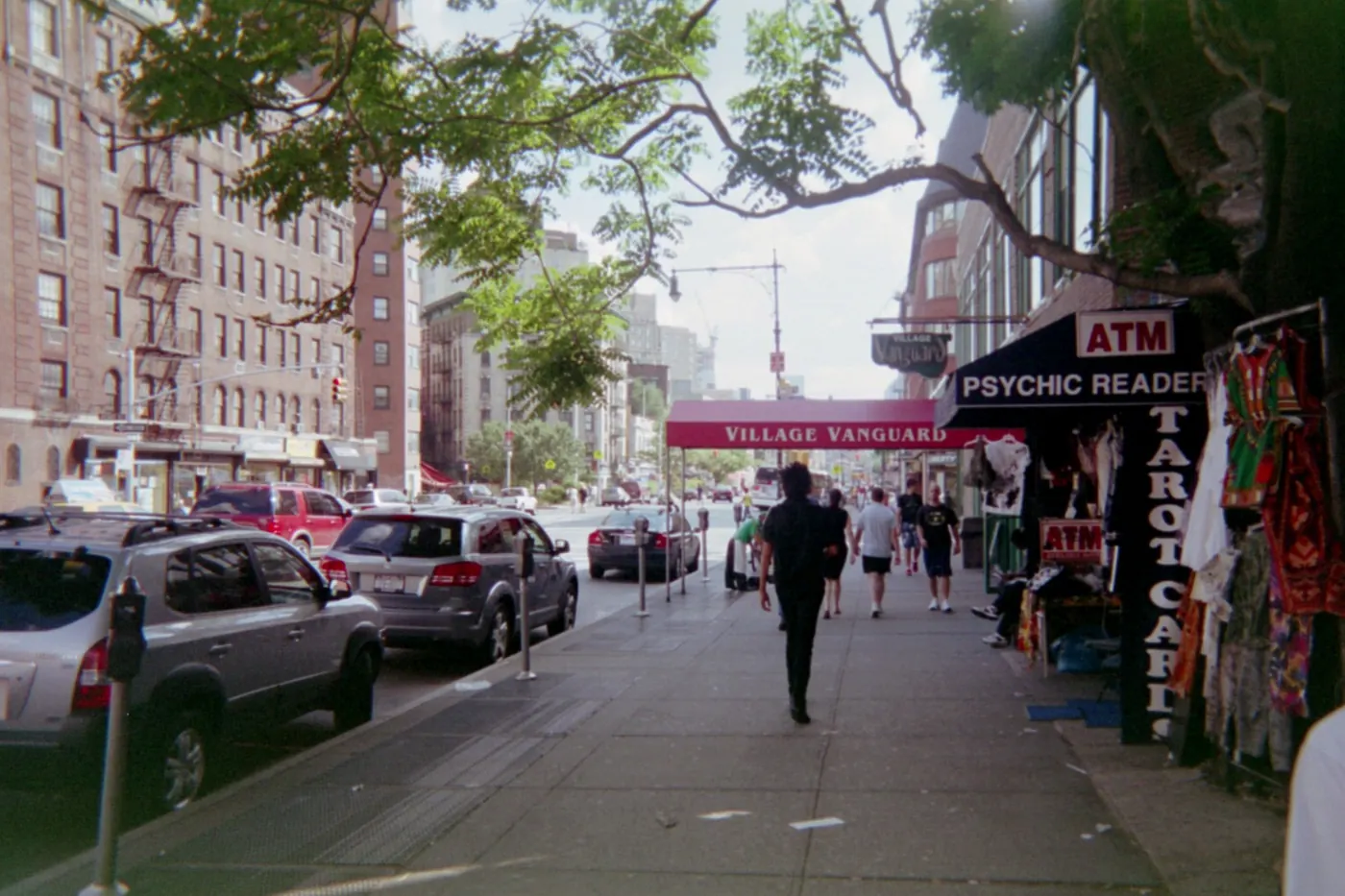 Seventh Avenue South in Greenwich Village, in daylight